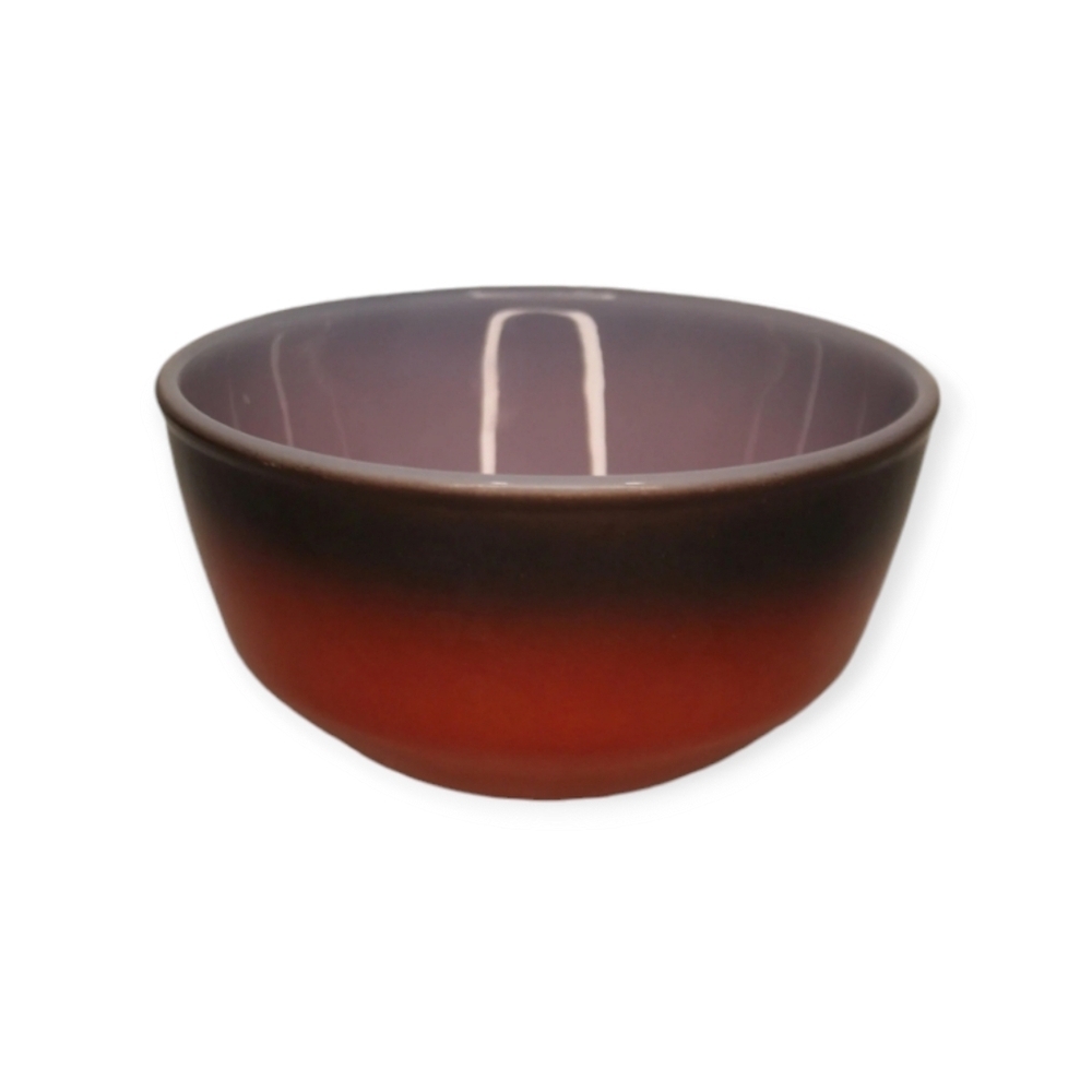 Vintage Fire-King Brown Ombre 5" Bowl - MCM Anchor Hocking